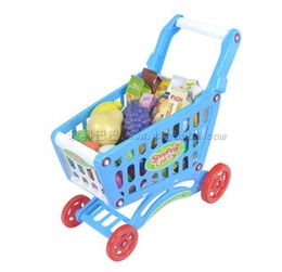 仿真购物新体验 楚武玩具厂过家家超市手推车引领儿童角色扮演潮流